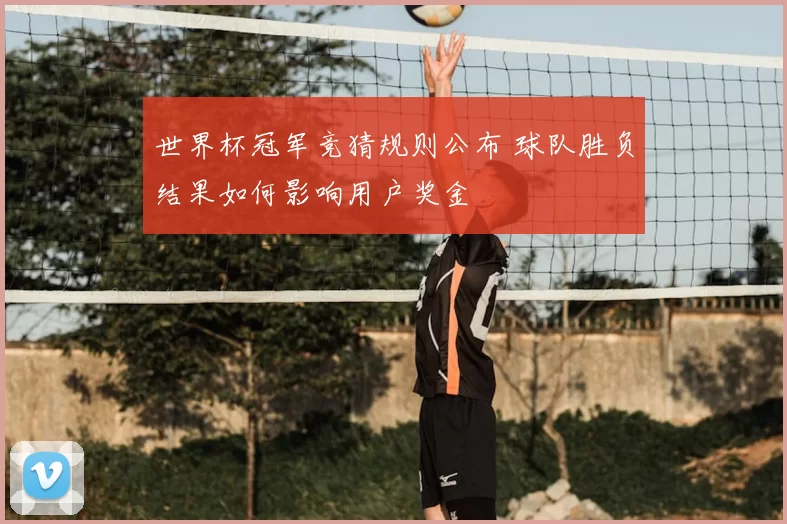 世界杯冠军竞猜规则公布 球队胜负结果如何影响用户奖金